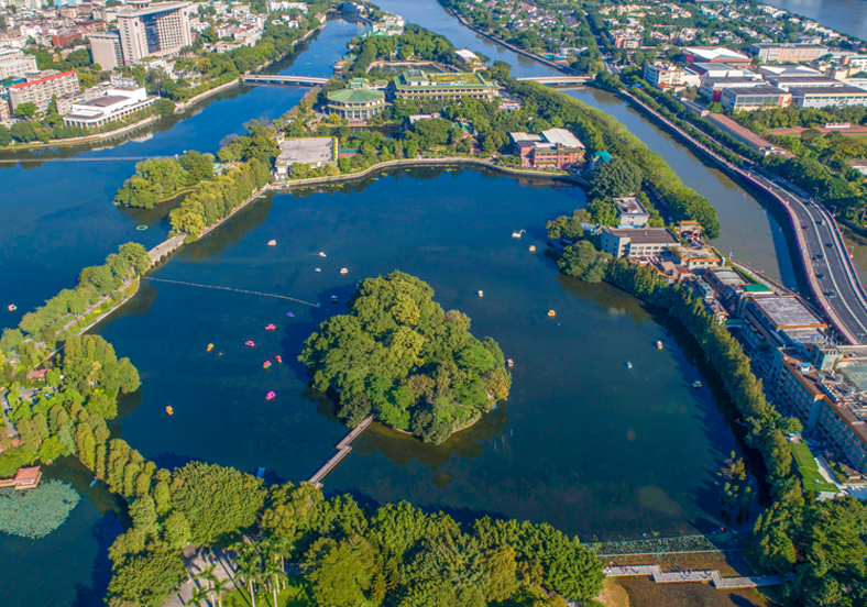 广州东山湖水质提升项目